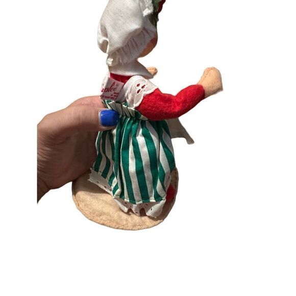 Annalee Mrs. Santa Bag 8 in Doll Figurine Handmade 1993 in the USA Christmas - Picture 6 of 10